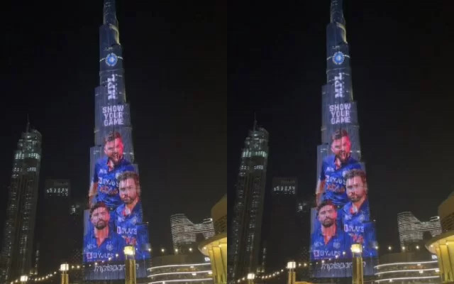 The 'Billion Cheers Jersey' lit up Burj Khalifa as UAE extended its support to Indian cricket.