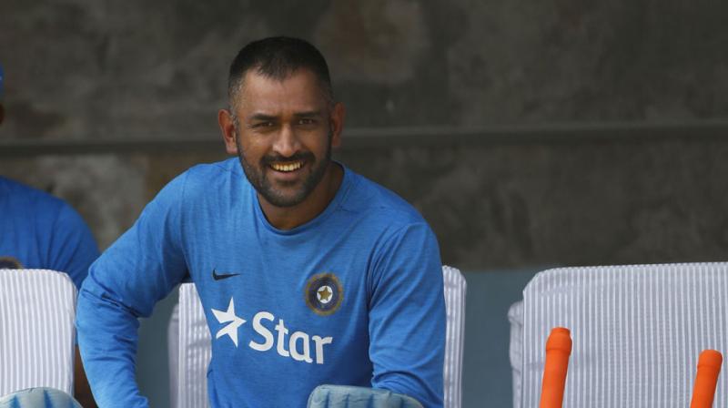 Dhoni Posted A Video Playng Gully Cricket (AFP Photo)