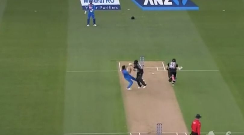 Shardul Thakur and Colin Munro Collide Midway On The Pitch