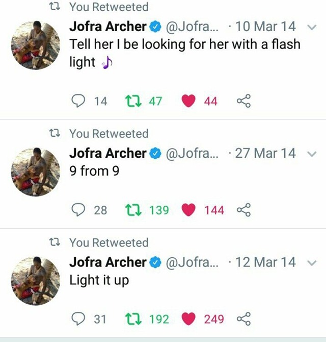 Jofra-archer-old-tweet