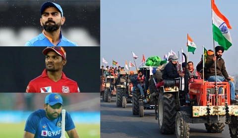 After Rahanna lends support for Indian farmers, many cricketers tweet on farmers protest. Virat Kohli, Rohit Sharma gave their own opinions.