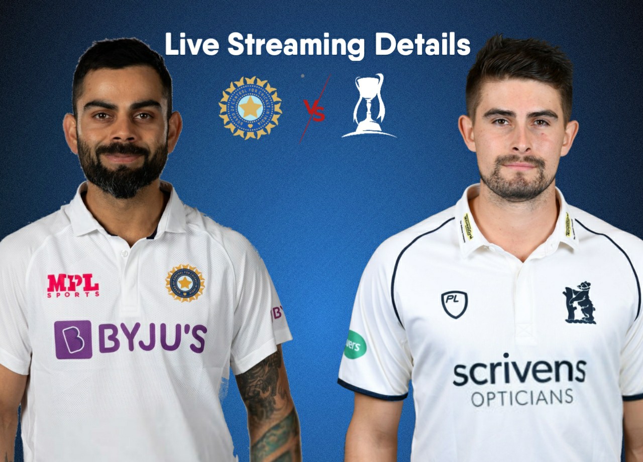 India vs County Select 11 Practice Match Live Streaming details in India