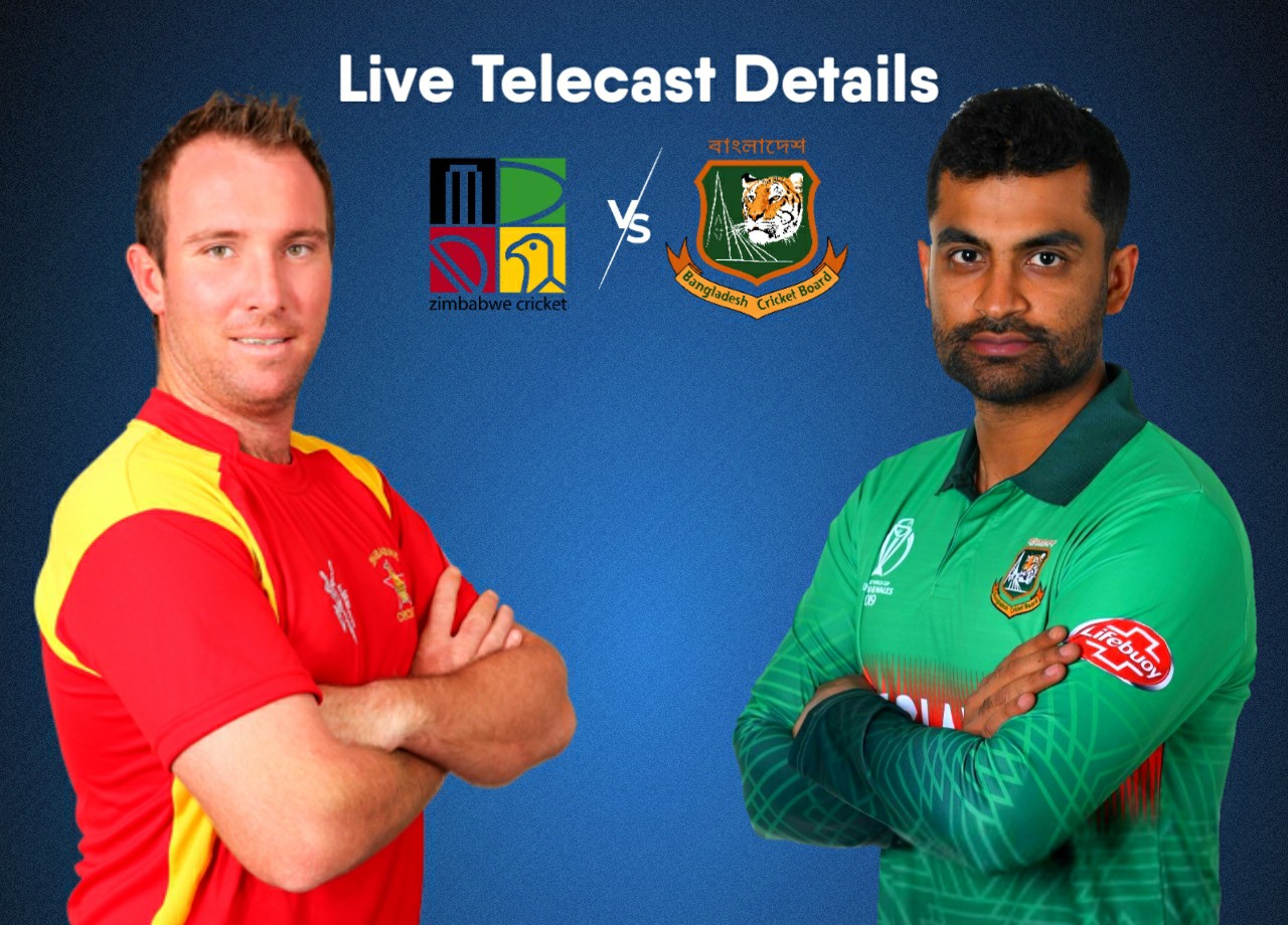 Zimbabwe vs Bangladesh 2021 ODI & T20 Live Telecast Details in India
