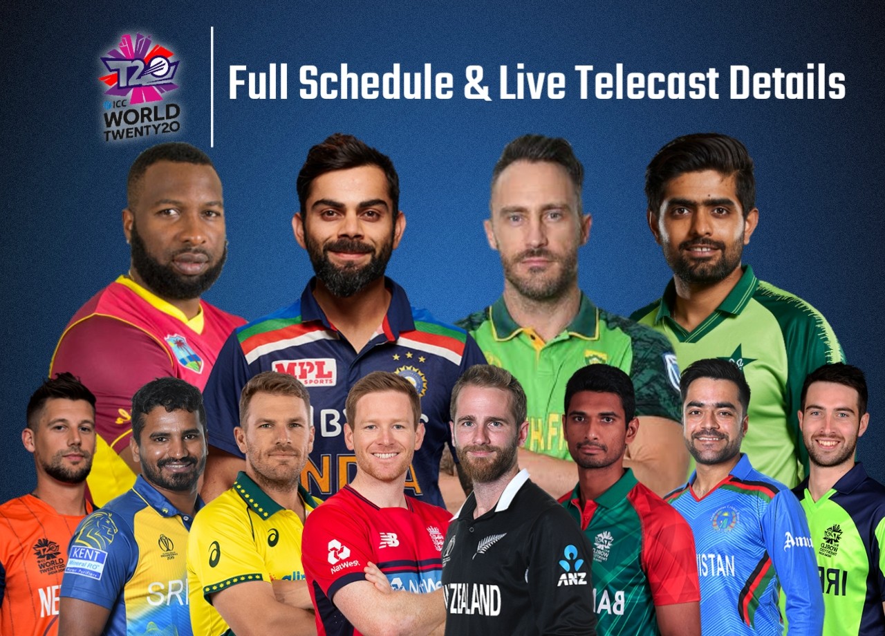 ICC T20 World Cup 2021 Full Schedule Telecast Details In India
