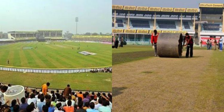 Kanpur cricket stadium pitch