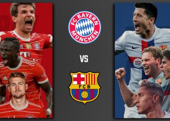 Bayern vs Barcelona match's live telecast channel details in India.