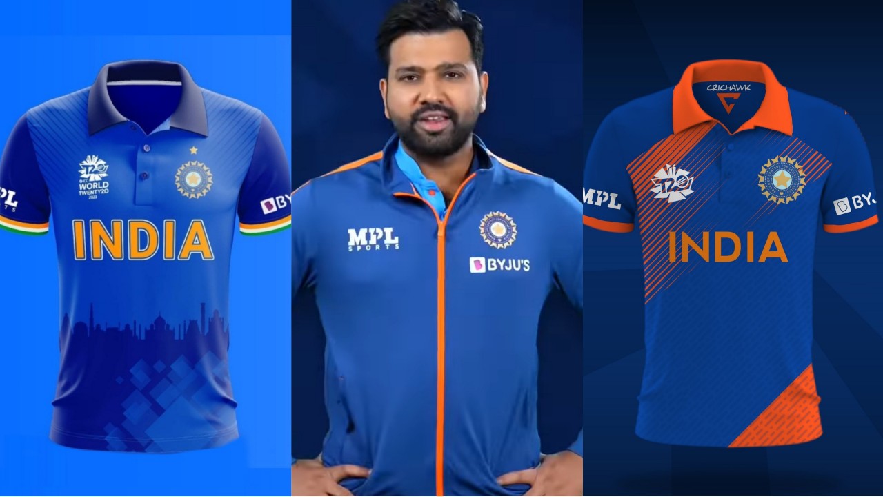 India to don new jersey in T20 World Cup 2022 Rohit, Pandya and