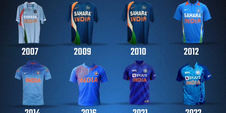 India t20 world cup jersey