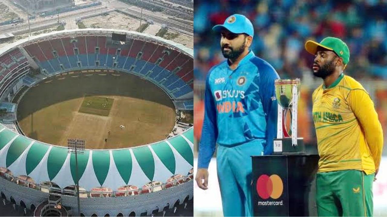 Ekana Cricket Stadium Lucknow Pitch Report for IND vs SA ODI, Records