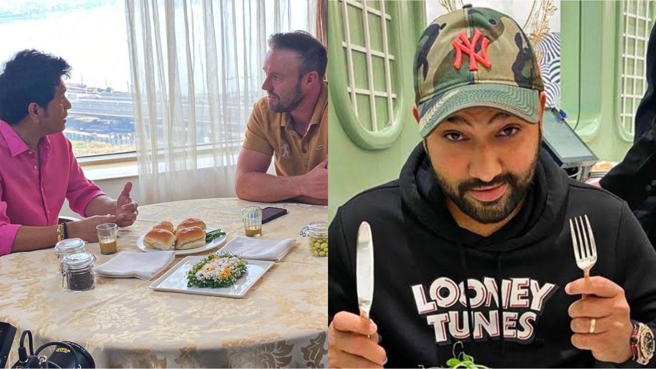 'Rohit Sharma is missing' Fans react as Sachin Tendulkar and AB de