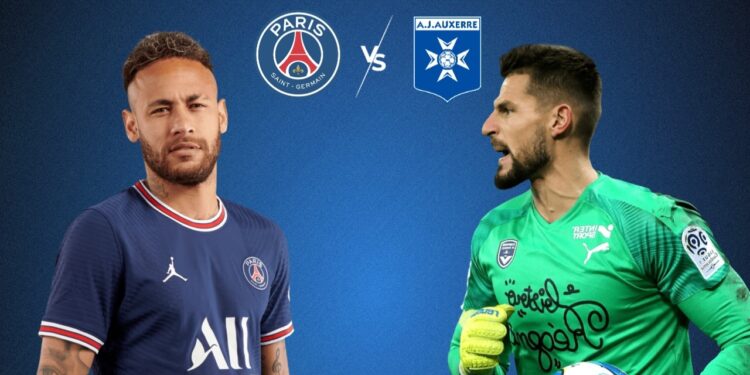 PSG vs Auxerre match live telecast channel in India.