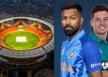 Narendra Modi Cricket Stadium Ahmedabad pitch report for IND vs NZ T20.
