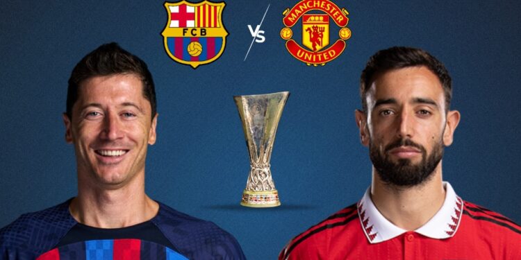 The live telecast of FC Barcelona vs Manchester United UEL match can be watched on TV channel in India.
