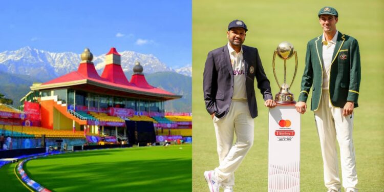 IND vs AUS Test in Dharamshala (Pic - Twitter)
