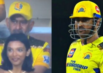 MS Dhoni Look Alike in CSK's match.