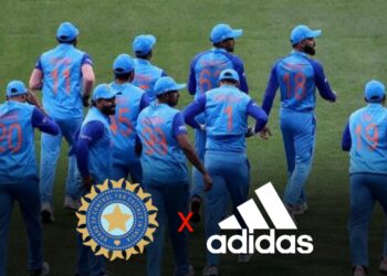 Adidas becomes Team India Kit Sponsor.