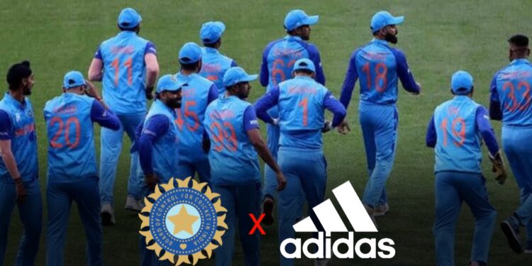Adidas becomes Team India Kit Sponsor.