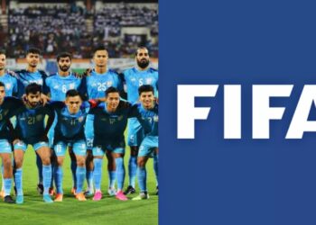 India is now ranked 100 in FIFA men's rankings