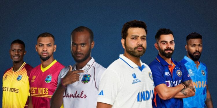 India vs West Indies live telecast channel in India