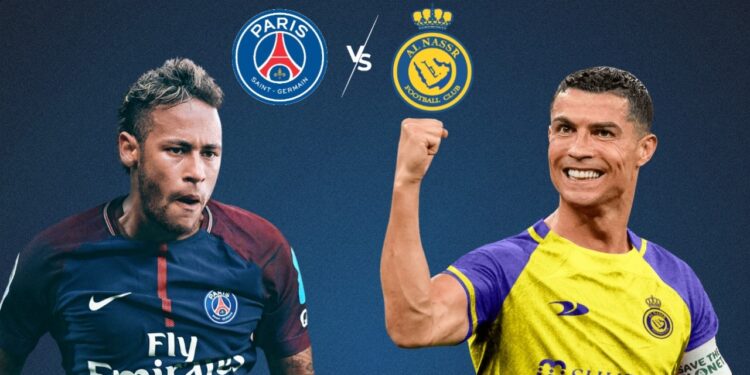 Neymar and Ronaldo to play PSG vs Al Nassr game (Pic - Twitter)