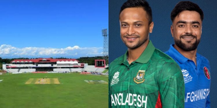 Sylhet Cricket Stadium pitch report for BAN vs AFG T20.