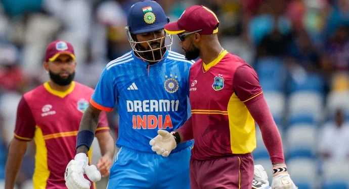 IND vs WI live streaming channel in India