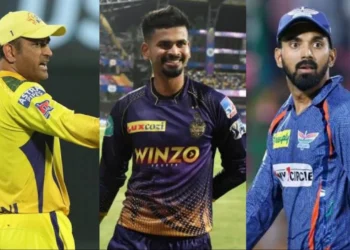 Photo presenting list of captains for IPL 2024