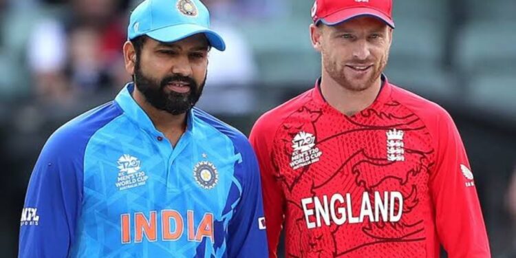 Rohit Sharma and Jos Buttler, captains of India and England respectively
