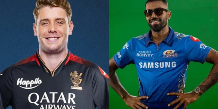 Cameron Green in RCB Jersey