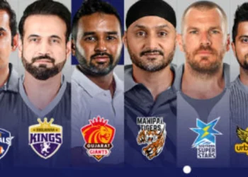 Captains of Legends League Cricket 2023 Teams