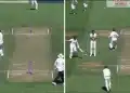 Kane Williamson collided with Will Young